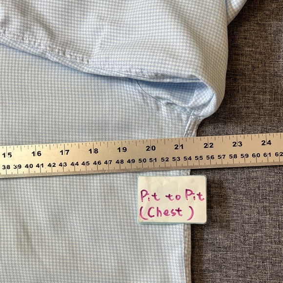 Suitsupply Egyptian Cotton Slim Check Button Up Shirt - Men's Size 40/15.75 - Picture 7 of 10